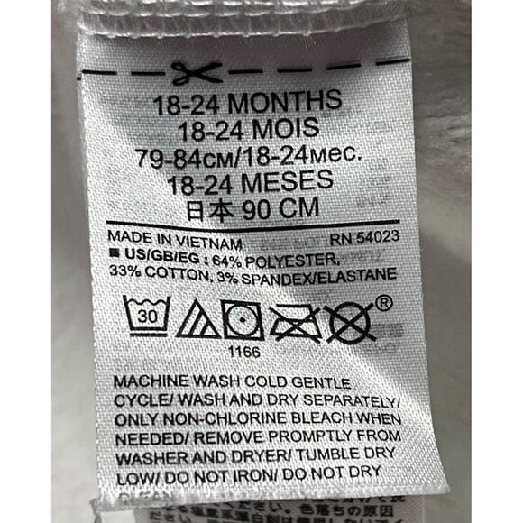 Girl's Gap Sweatshirt & The Children's Place Jeans Size 18-24 Months - Picture 10 of 10